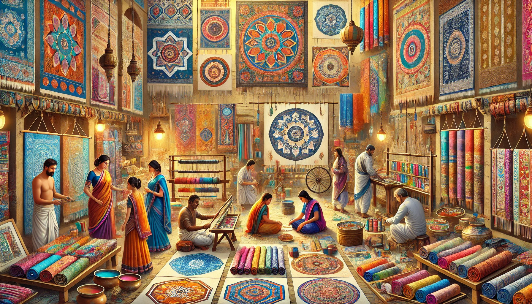Circuit De L’artisanat Et Du Textile Indien